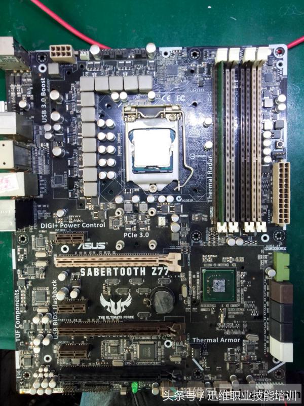 华硕主板过保后维修,华硕主板故障维修案例