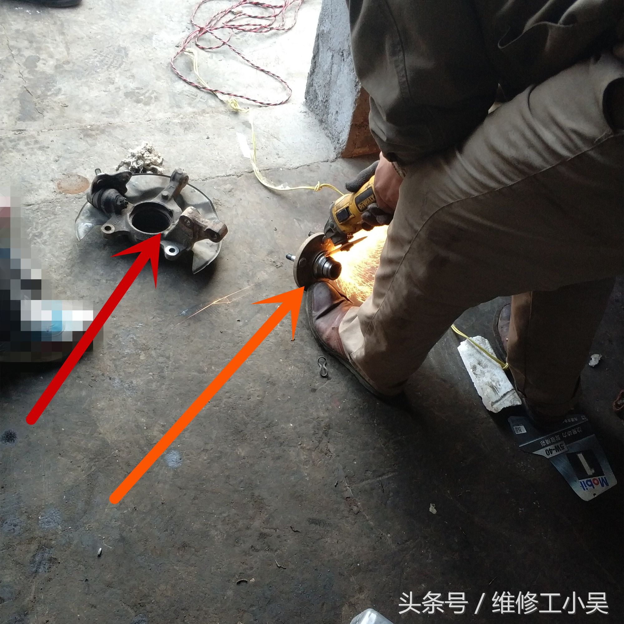 5年的比亚迪左轮嗡嗡响，车主花了160块钱就修好了，真是良心价！