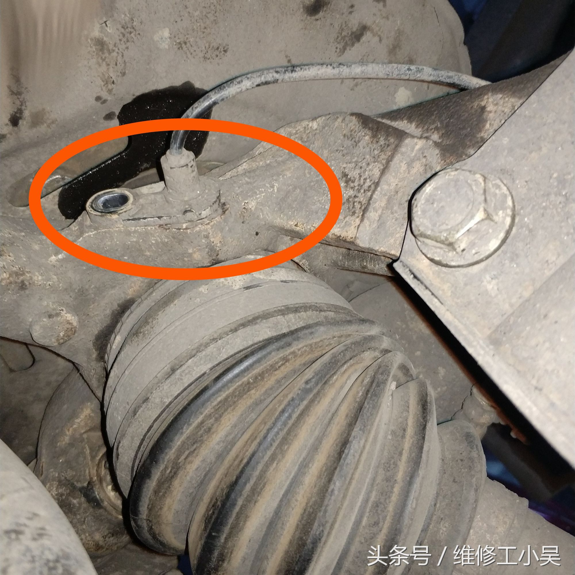 5年的比亚迪左轮嗡嗡响，车主花了160块钱就修好了，真是良心价！