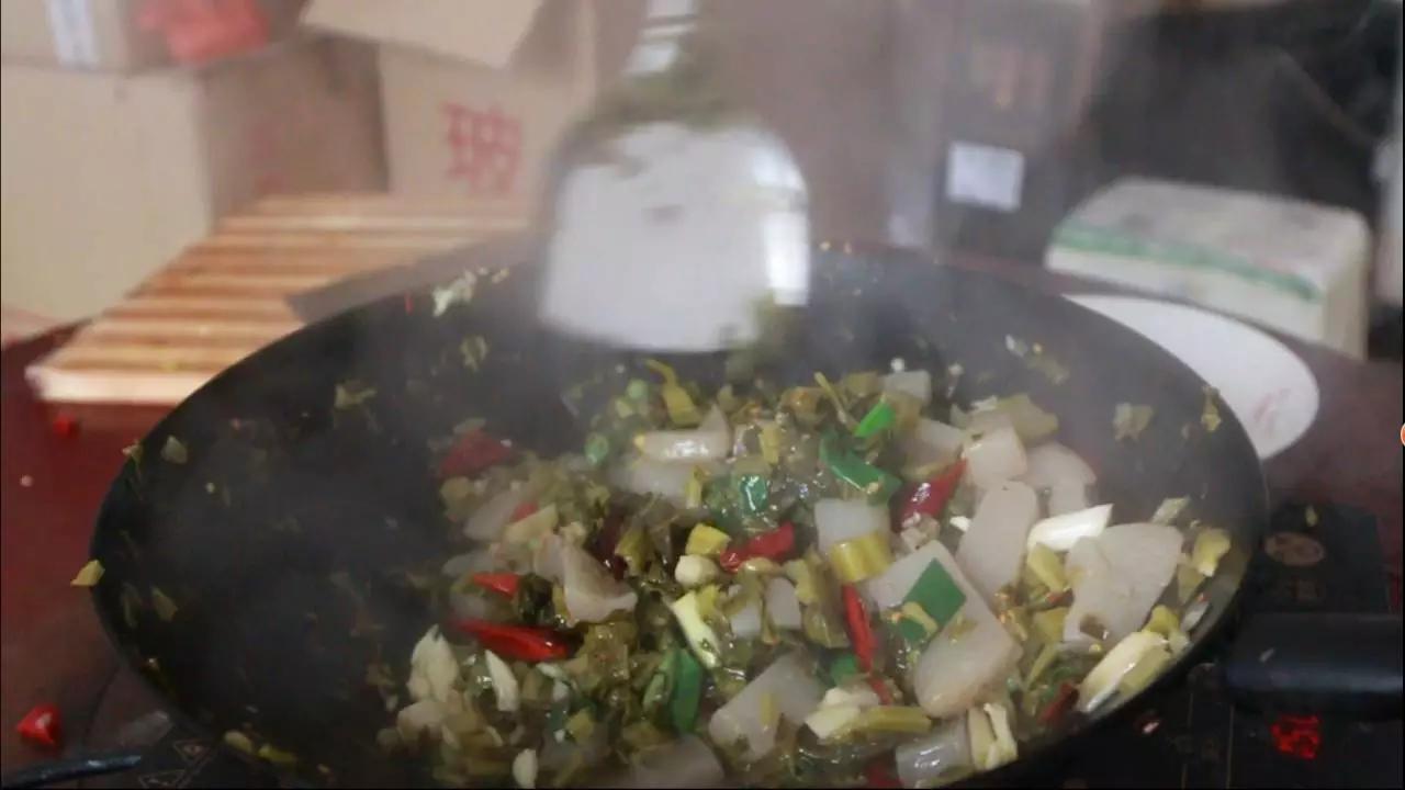 魔芋豆腐农村家常菜,魔芋豆腐有股味道
