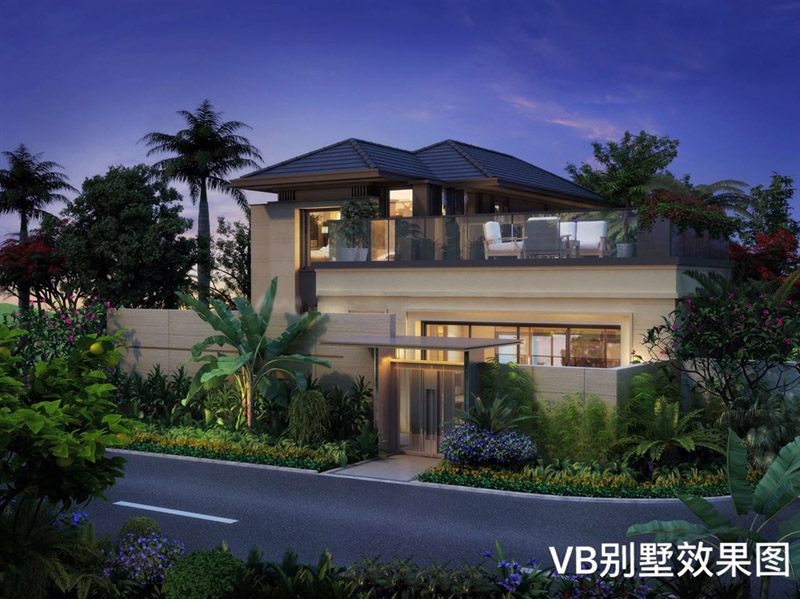 三亚一线河景房,三亚一线临海独栋别墅出售