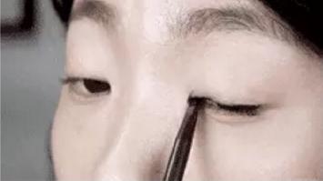 单眼皮怎么画眼妆好看,单眼皮日常眼妆教程又大又干净