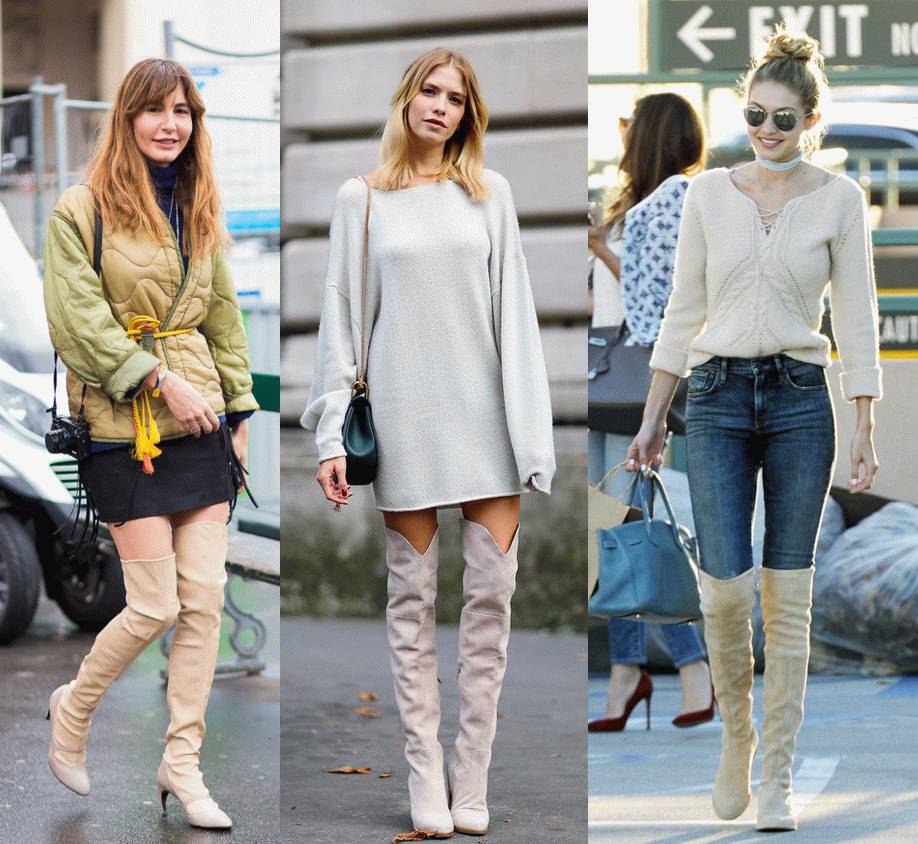 显瘦的过膝靴你值得拥有,过膝靴怎么穿腿长好看又保暖