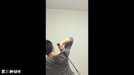 反手球挥拍手臂要打直吗,羽毛球挥拍手臂力量训练