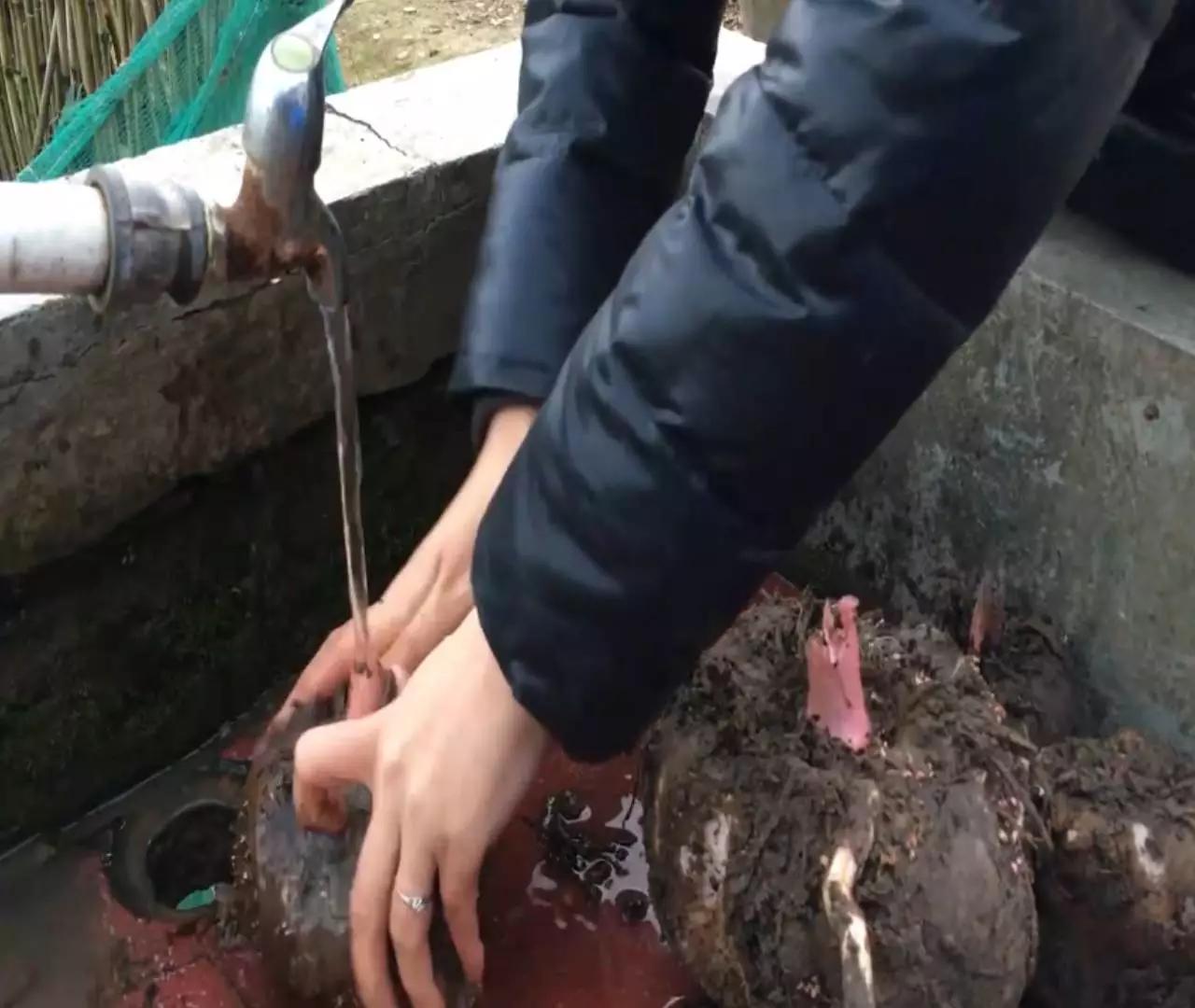 魔芋豆腐农村家常菜,魔芋豆腐有股味道