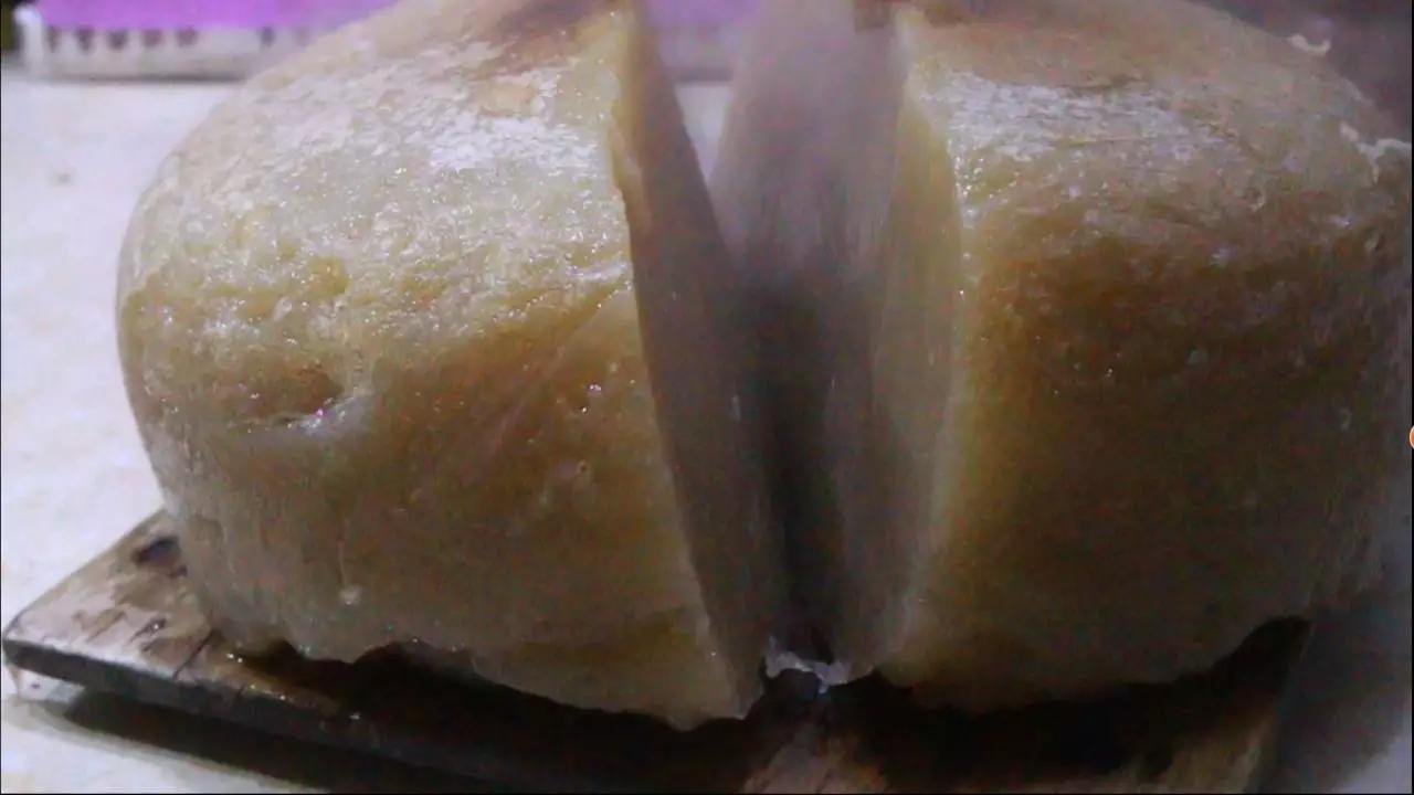 魔芋豆腐农村家常菜,魔芋豆腐有股味道