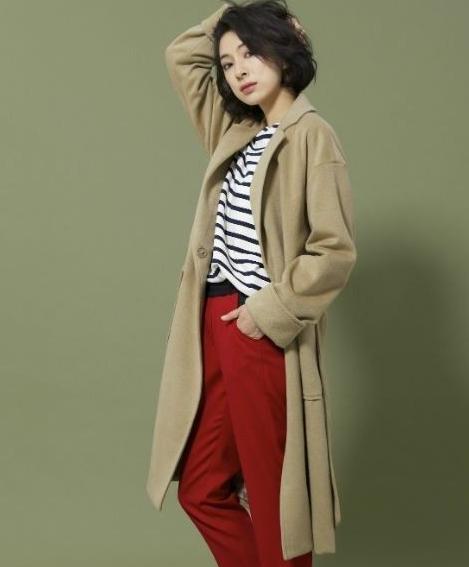 大衣没选好反而会显胖,大衣不够垂顺