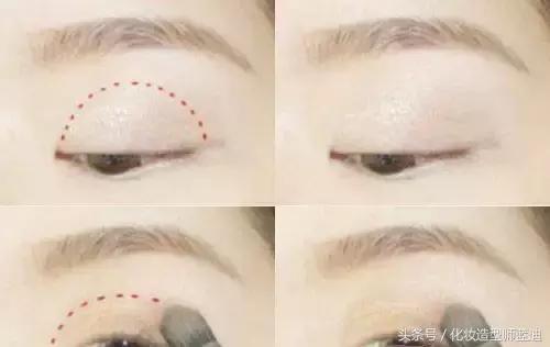 眼影怎么画好看图解,眼影画法教程完美日记锦鲤眼影