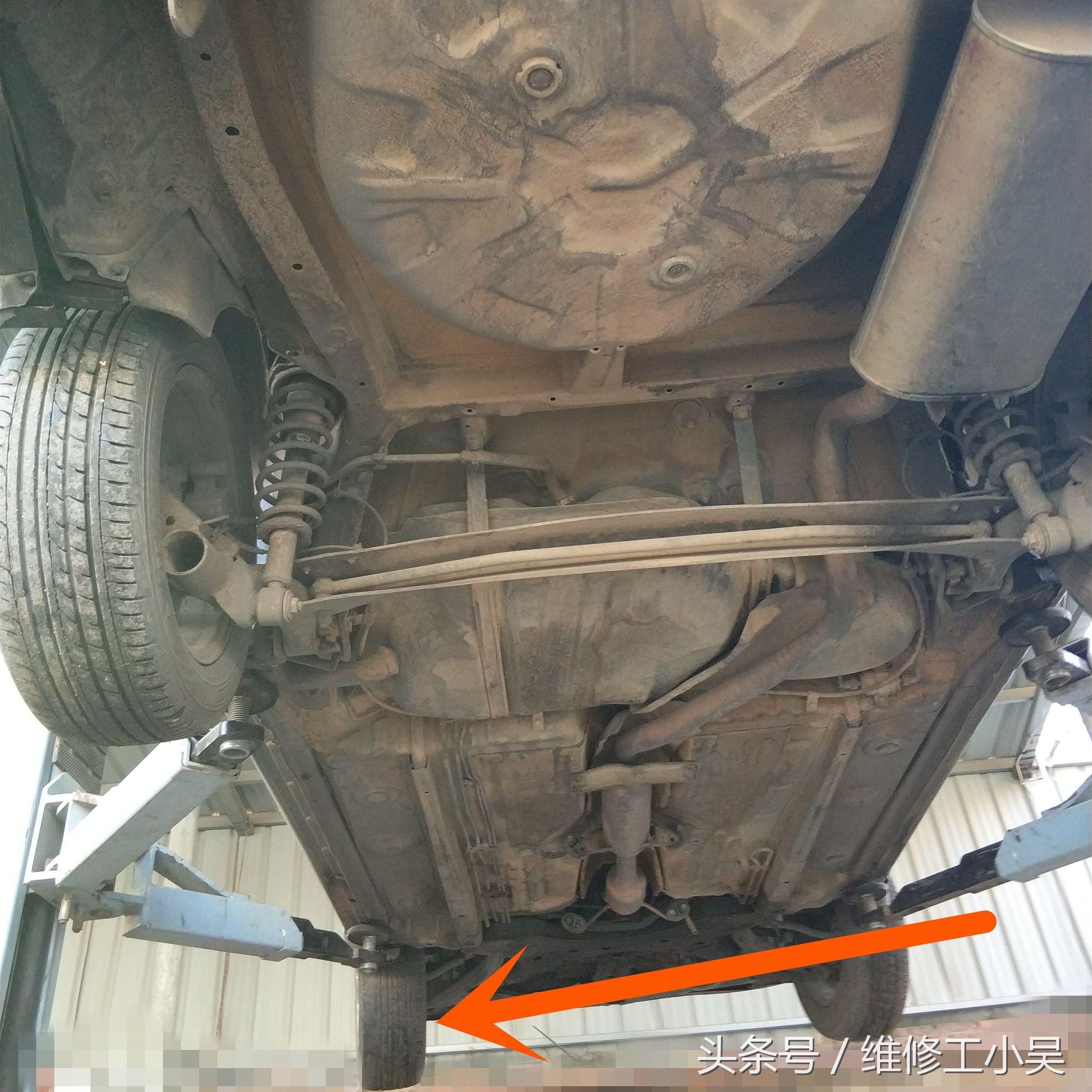 5年的比亚迪左轮嗡嗡响，车主花了160块钱就修好了，真是良心价！