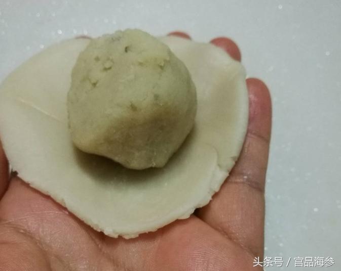 酥掉渣的绿豆饼怎么做,自制绿豆酥饼