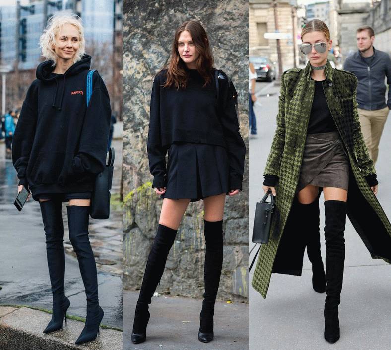 显瘦的过膝靴你值得拥有,过膝靴怎么穿腿长好看又保暖