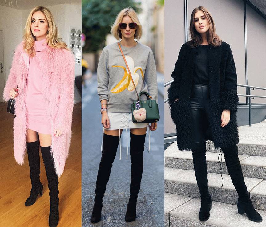 显瘦的过膝靴你值得拥有,过膝靴怎么穿腿长好看又保暖