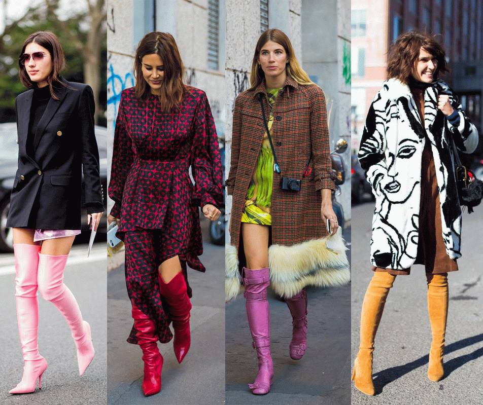 显瘦的过膝靴你值得拥有,过膝靴怎么穿腿长好看又保暖