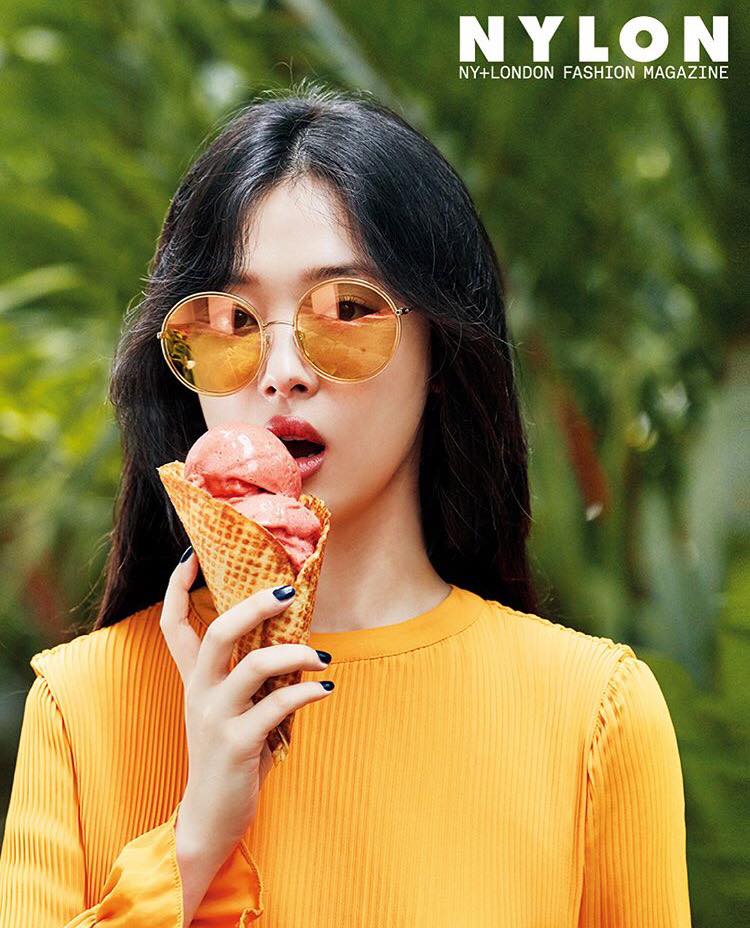 2018崔雪莉画报,崔雪莉时尚穿搭