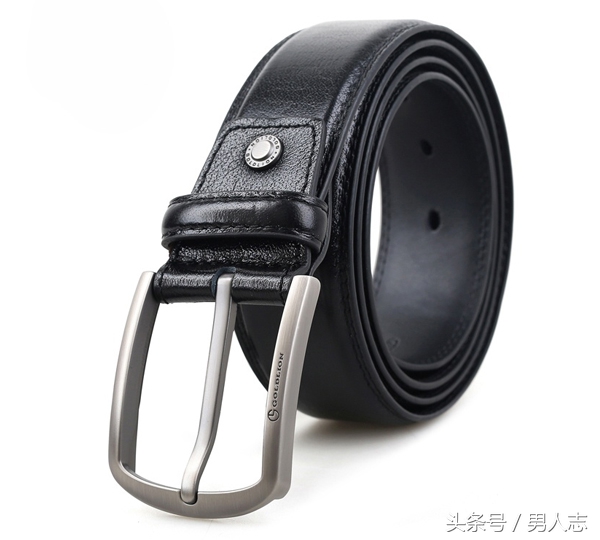 男士商务板扣腰带推荐,保罗商务男士腰带