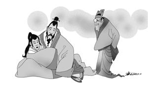 哥哥当圣人，弟弟当强盗，弟弟提升了强盗的格调而被奉为祖师爷