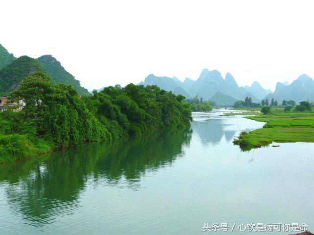 阳朔世外桃源真的美,阳朔美得那么平静