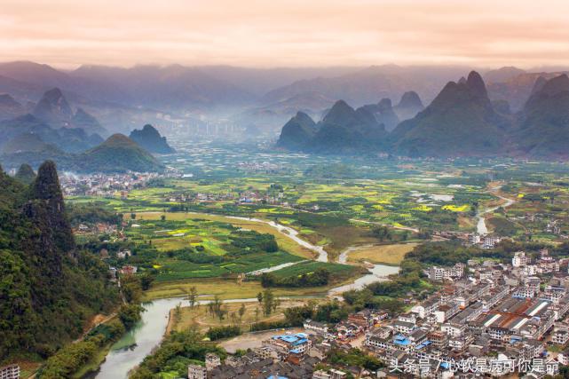 阳朔世外桃源真的美,阳朔美得那么平静