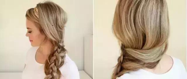 这一款今年很流行编发简单又优雅,减龄好看的侧编发教学