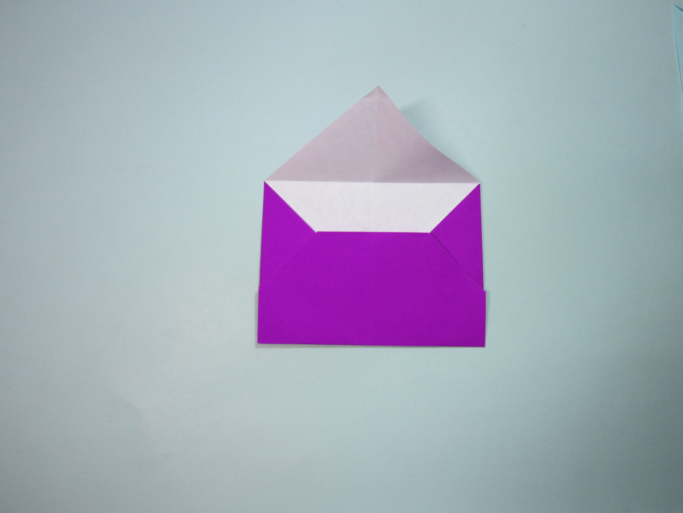 小爱的手作日记折纸圣诞老人信封,7-10岁儿童手工折纸信封简单女生