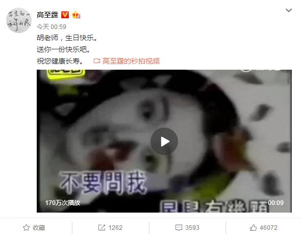 胡一天沈月深夜送祝福,高至霆沈月胡一天