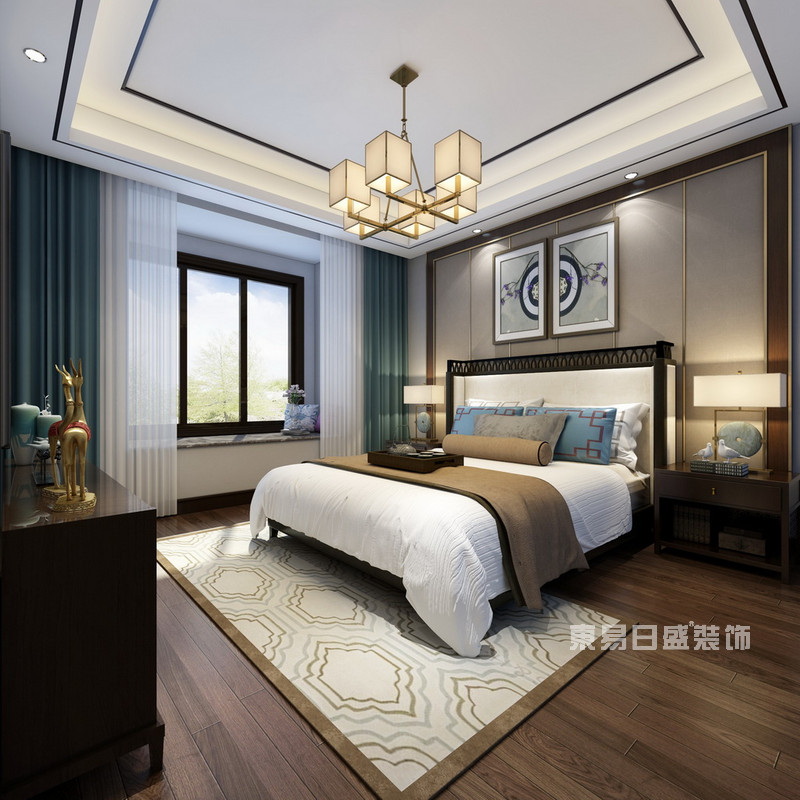 苏州荷澜庭装修效果图,苏州荷岸晓风136复式的装修风格