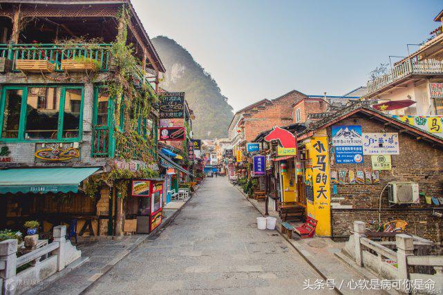 阳朔世外桃源真的美,阳朔美得那么平静