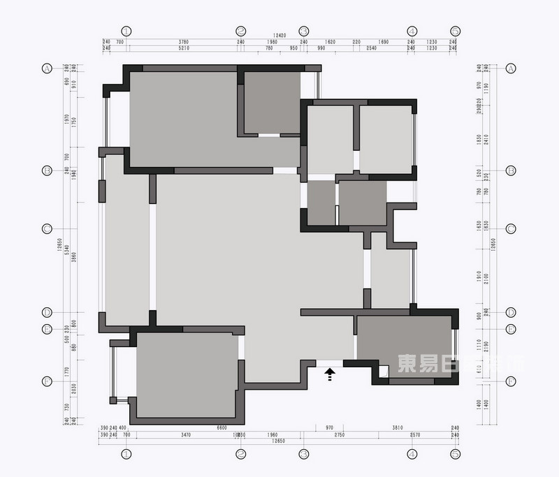 苏州荷澜庭装修效果图,苏州荷岸晓风136复式的装修风格