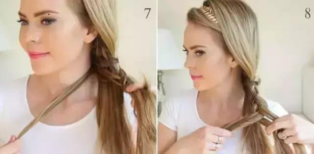 这一款今年很流行编发简单又优雅,减龄好看的侧编发教学