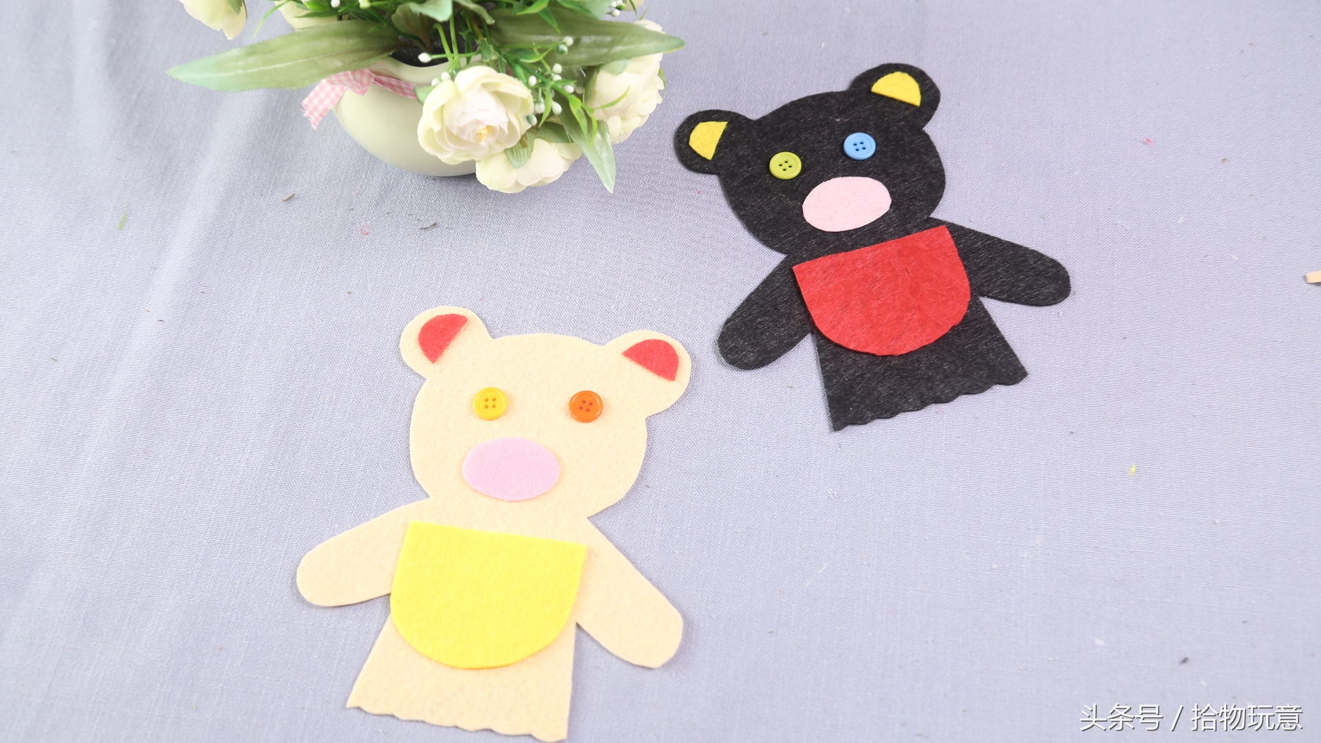 手工做可爱又好看的大嘴巴子玩偶,手工制作大型可爱长条玩偶教程