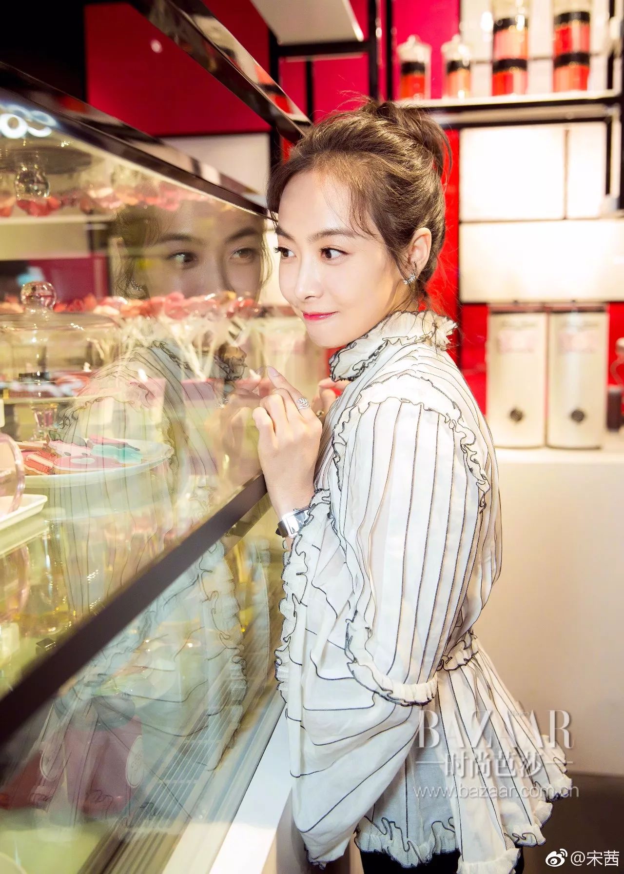 宋茜变脸,突然get到宋茜身上的温婉气质