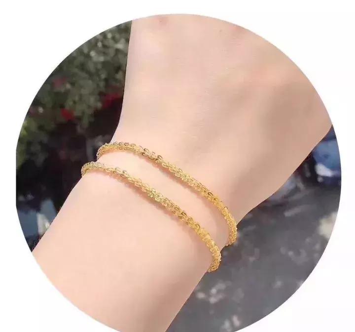 戴黄金和戴k金的女人的区别,金首饰好还是k金好