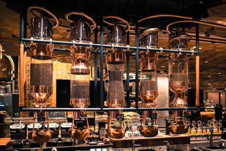 星巴克上海烘焙工坊2017开业限定,全球最大星巴克烘焙工坊体验