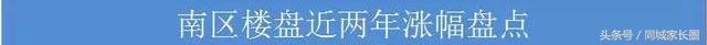 扬州这个块二手房价飞涨，有楼盘2年涨幅达89%