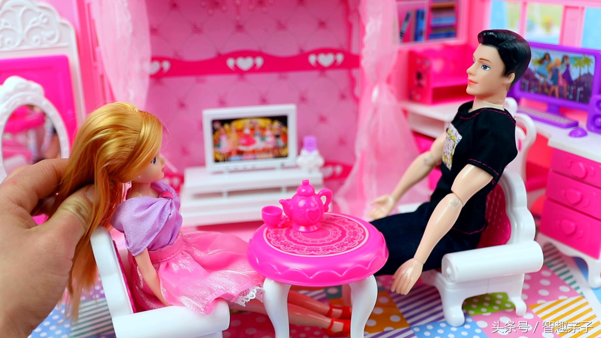 芭比娃娃玩具儿童故事,芭比娃娃故事玩具视频