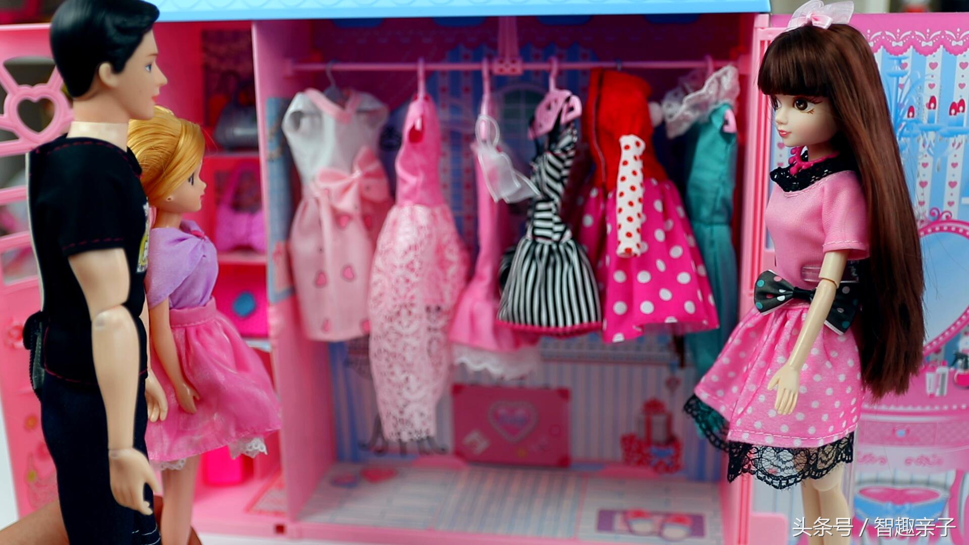 芭比娃娃玩具儿童故事,芭比娃娃故事玩具视频
