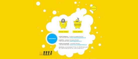 黄色系网页设计图,成都网页颜色设计