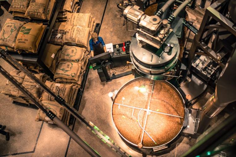 星巴克上海烘焙工坊2017开业限定,全球最大星巴克烘焙工坊体验