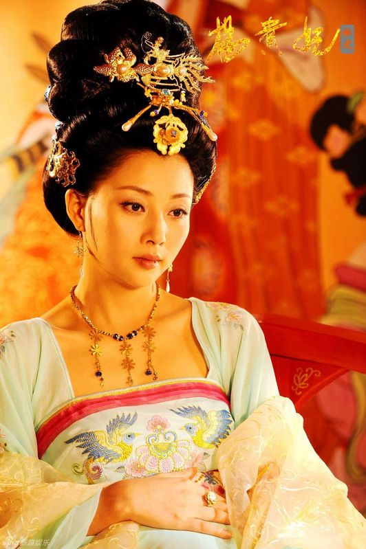 马苏演过的杨贵妃,马苏古装杨贵妃写真图