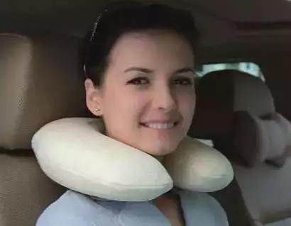 u型充气枕可以当睡枕吗,qs充气护颈u型枕