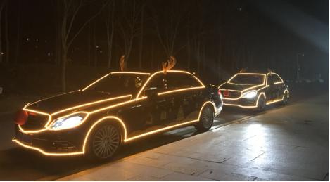 从60岁老人到一家三口,“滴滴童话雪橇车”在这个圣诞经历了什么