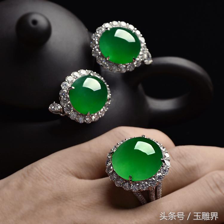 翡翠戒指裂痕简单修复,翡翠戒指磨花