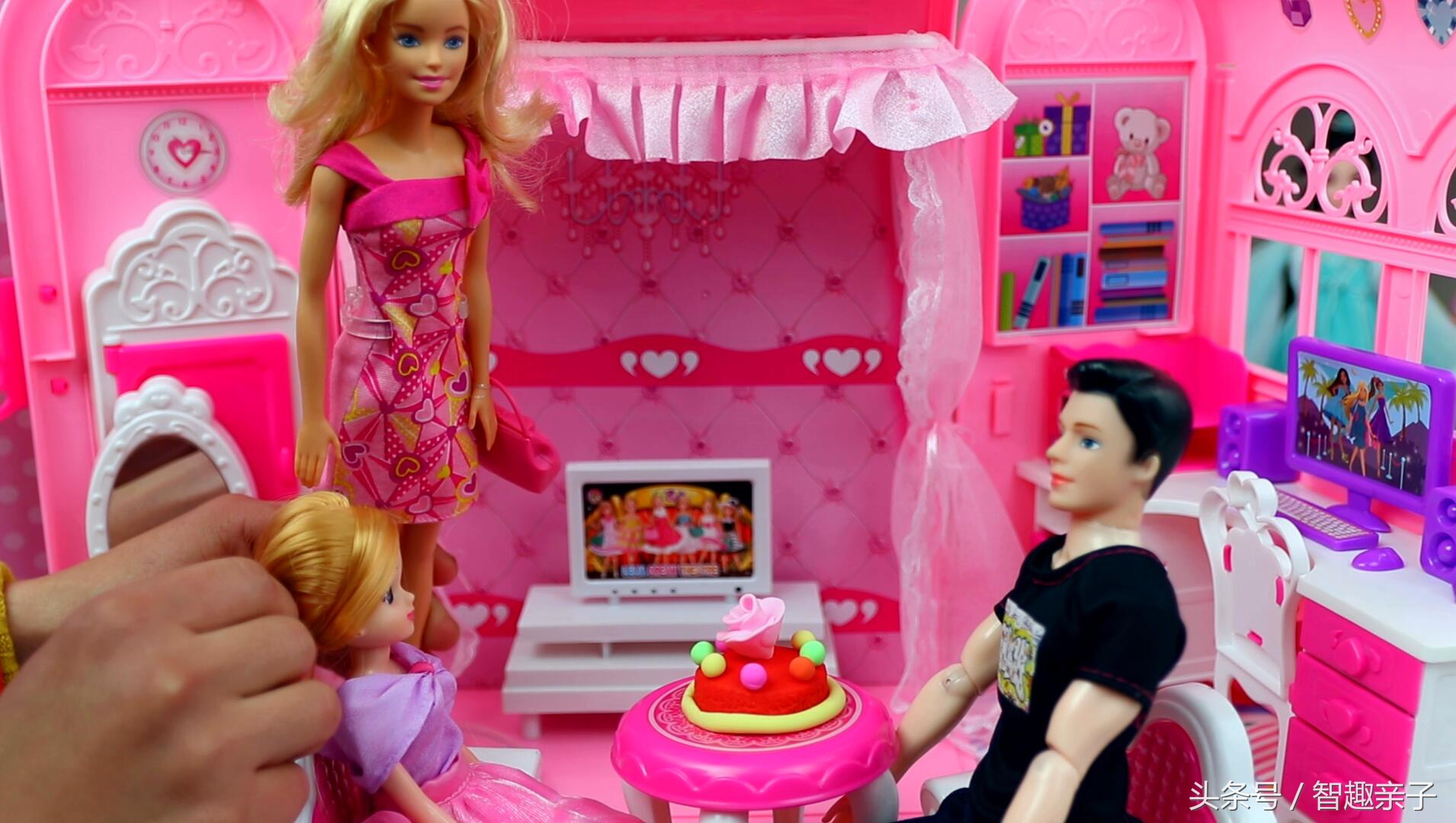 芭比娃娃玩具儿童故事,芭比娃娃故事玩具视频