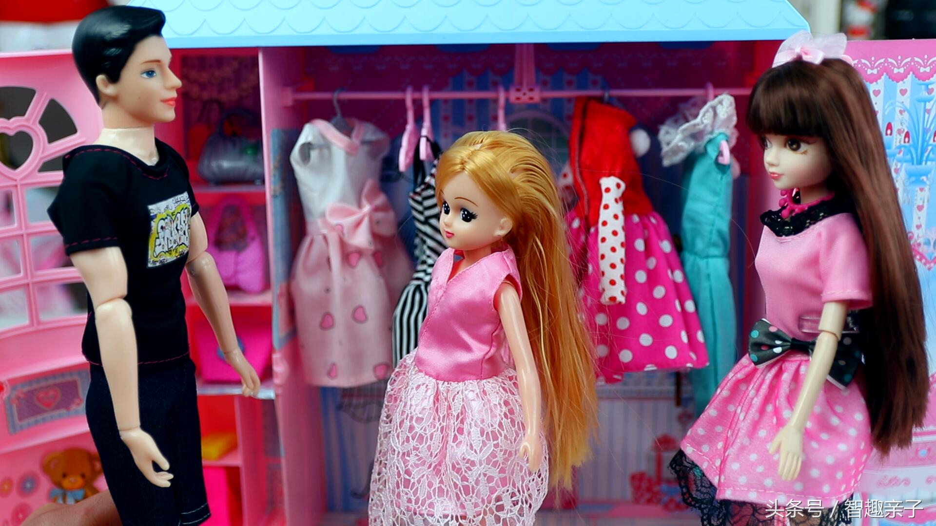 芭比娃娃玩具儿童故事,芭比娃娃故事玩具视频
