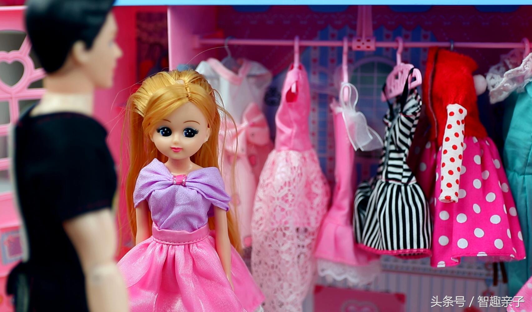 芭比娃娃玩具儿童故事,芭比娃娃故事玩具视频