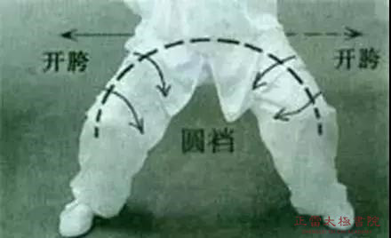 传拳不传胯的正确方法,太极拳圆裆理论