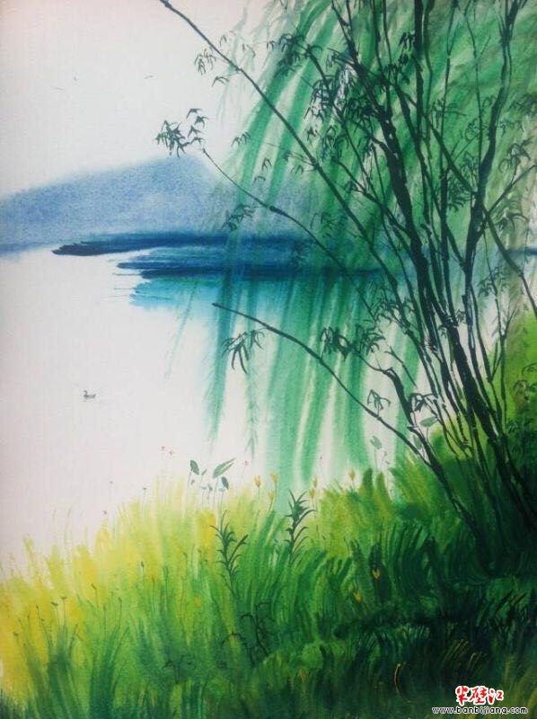 空寂灵动水意画，时尚生活大氧吧--专访西安著名青年画家王徵明先生