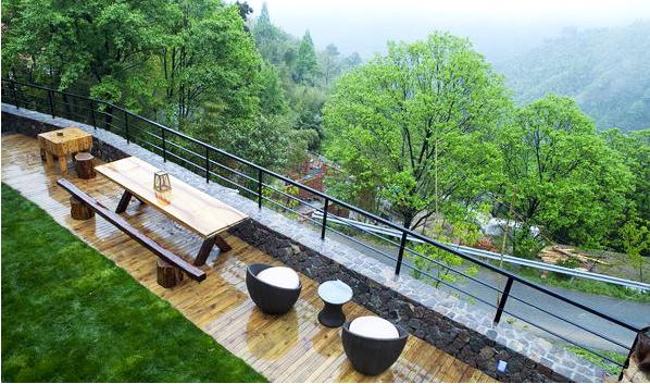 安吉山顶老树林,浙江安吉老树林