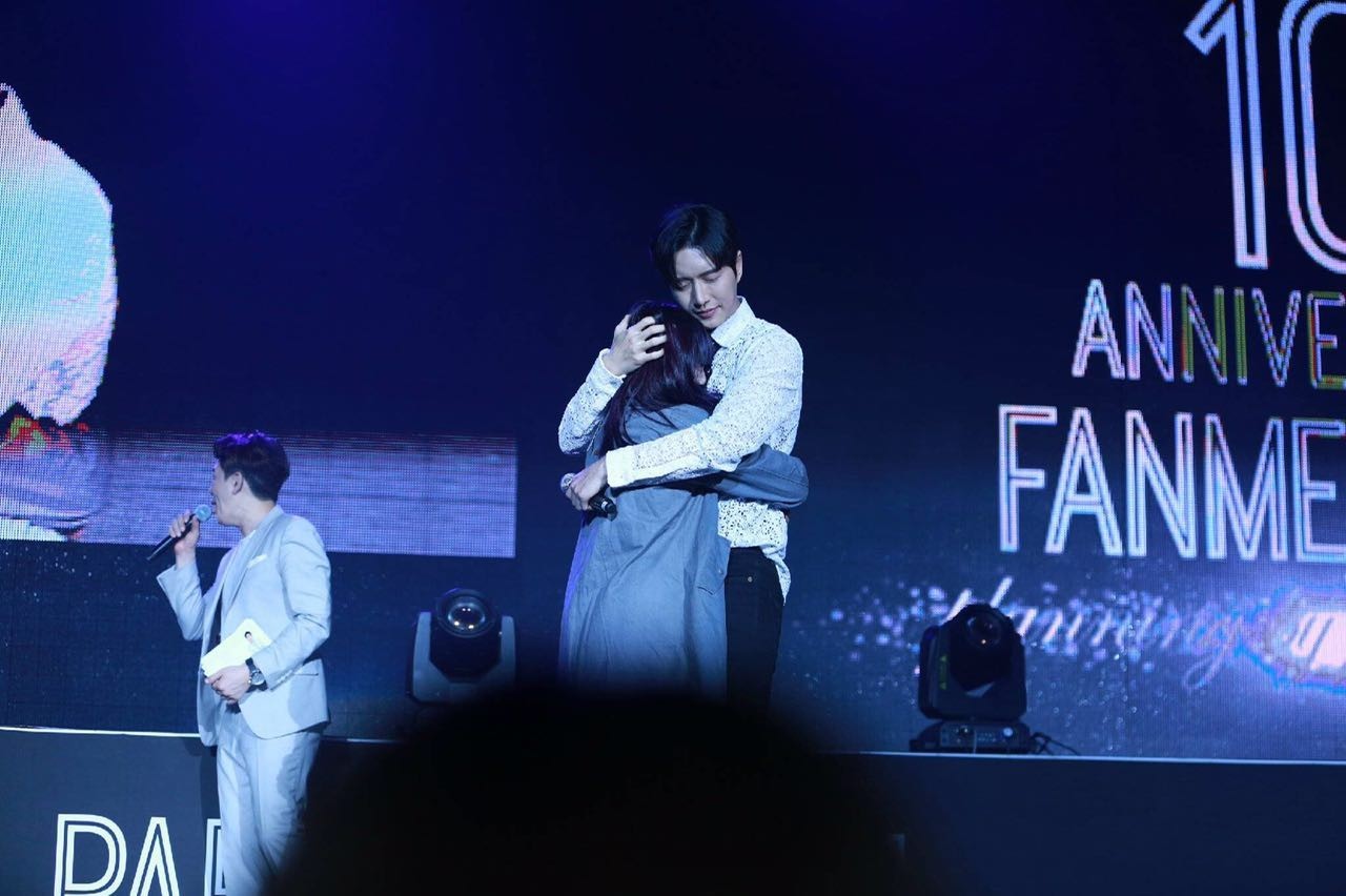 朴海镇恋爱曝光,朴海镇见面会照片