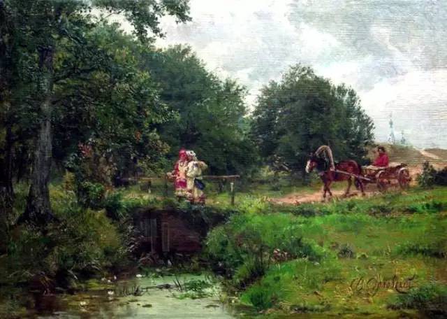 光影十足的风景油画欣赏太美了,100幅经典风景油画图文